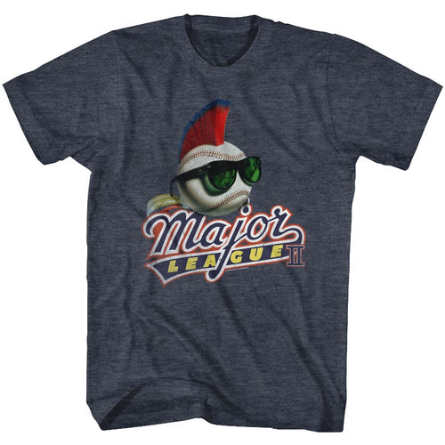 Major League Baller Navy Adult T-Shirt Tee, Size: 6XL, Black