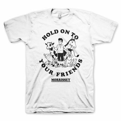 MORRISSEY Powerful T-Shirt, Hold On To Your Friends