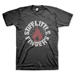 STIFF LITTLE FINGERS Powerful T-Shirt, Wall