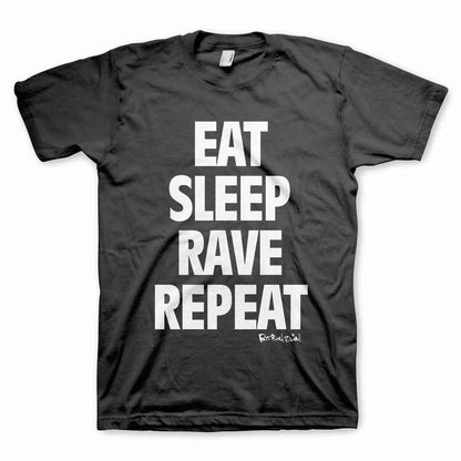 FATBOY SLIM Powerful T-Shirt, Eat Sleep