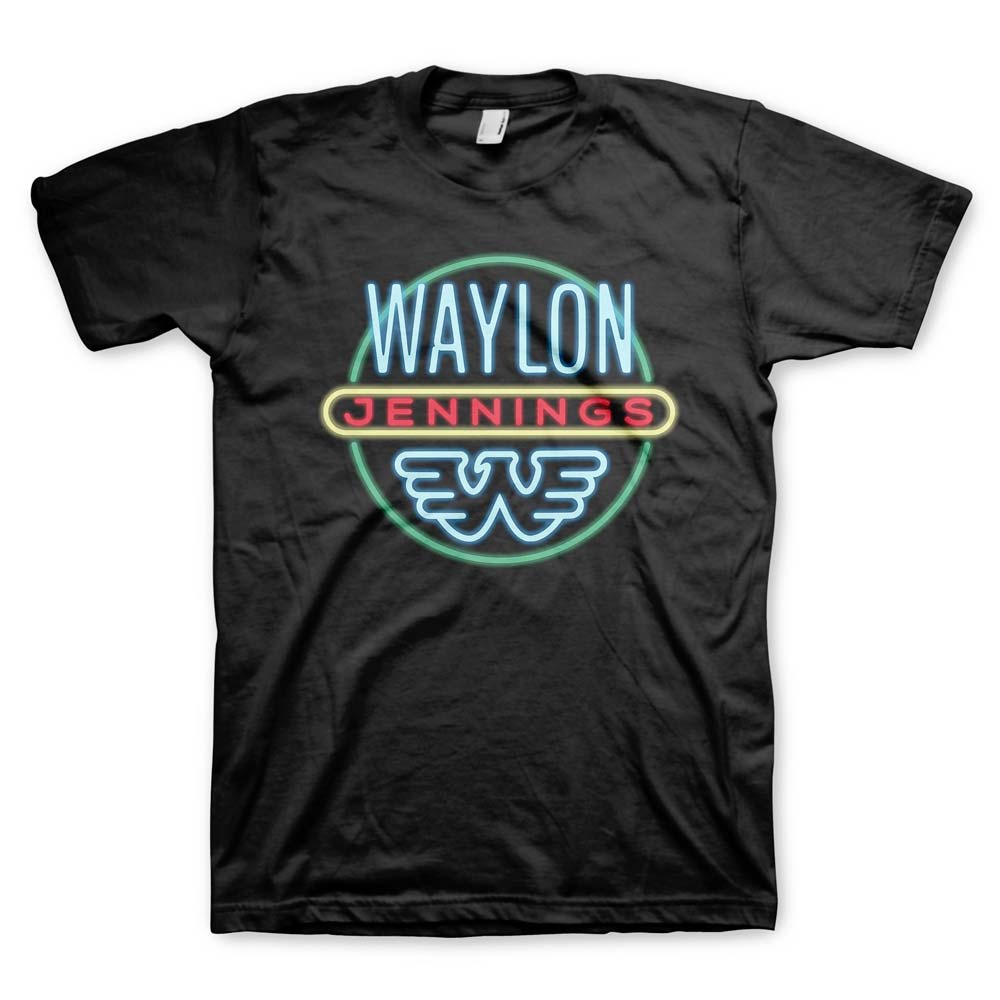 Black t-shirt with &