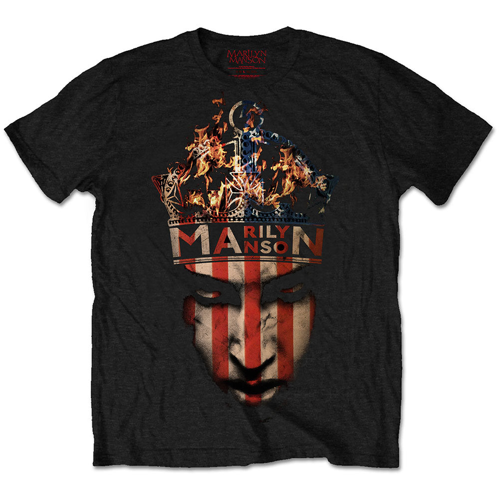 MARILYN MANSON Attractive T-Shirt, Crown