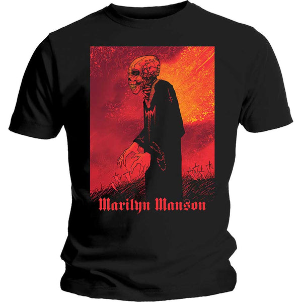 MARILYN MANSON Attractive T-Shirt, Mad Monk
