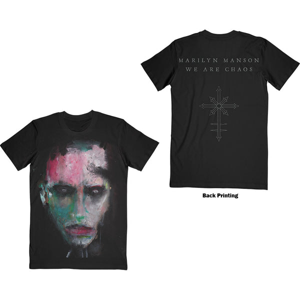 MARILYN MANSON Attractive T-Shirt, We Are Chaos