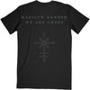 MARILYN MANSON Attractive T-Shirt, We Are Chaos