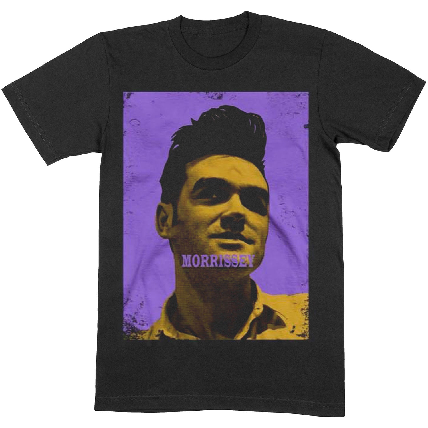 MORRISSEY Attractive T-Shirt, Purple &amp; Yellow