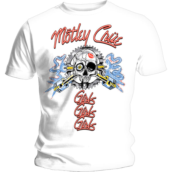 MOTLEY CRUE Attractive T-Shirt, Vintage Spark Plug Ggg
