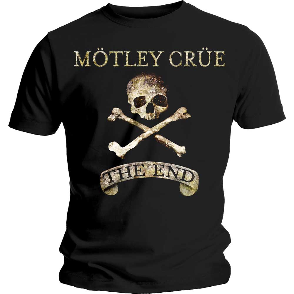 MOTLEY CRUE Attractive T-Shirt, The End