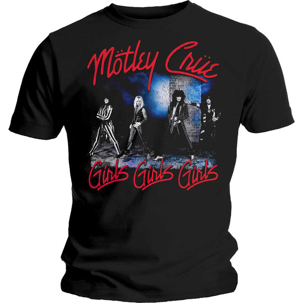 MOTLEY CRUE Attractive T-Shirt, Smokey Street