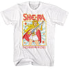 MASTERS OF THE UNIVERSE Eye-Catching T-Shirt, She Ra Square