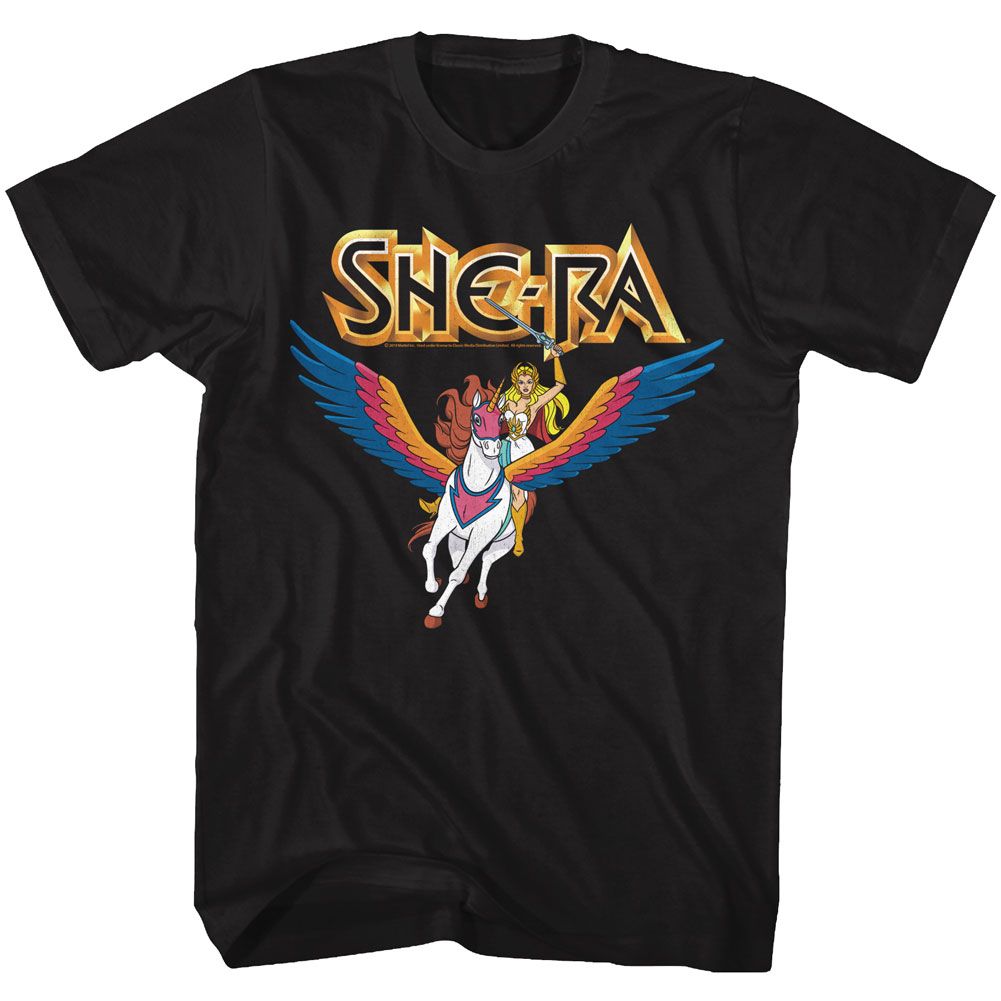 MASTERS OF THE UNIVERSE Famous T-Shirt, Shera &amp; Swiftwind