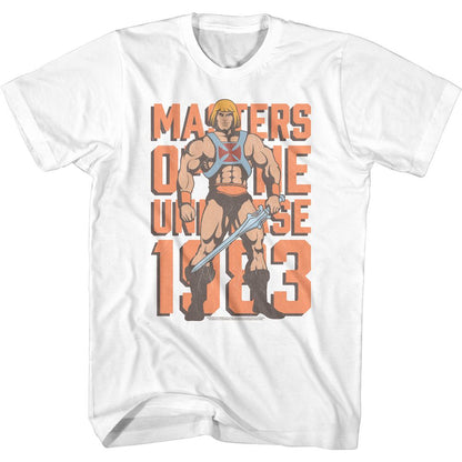 MASTERS OF THE UNIVERSE Famous T-Shirt, M.O.T.U. 1983