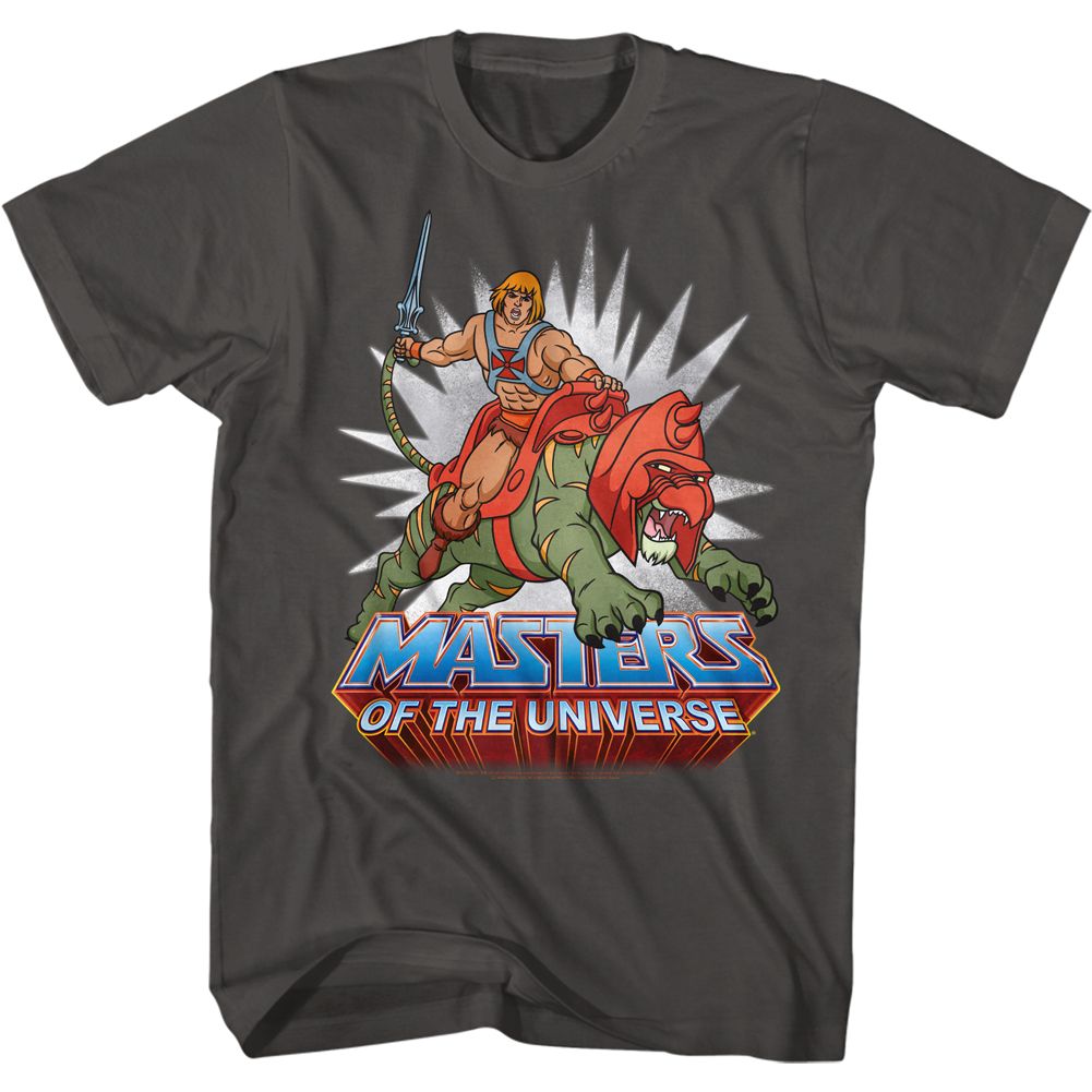 MASTERS OF THE UNIVERSE Famous T-Shirt, Starburst Battlecat