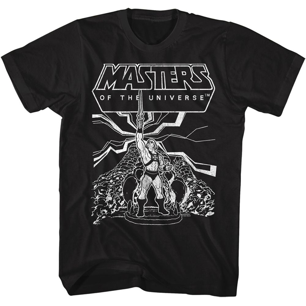 MASTERS OF THE UNIVERSE Famous T-Shirt, He Man Castle