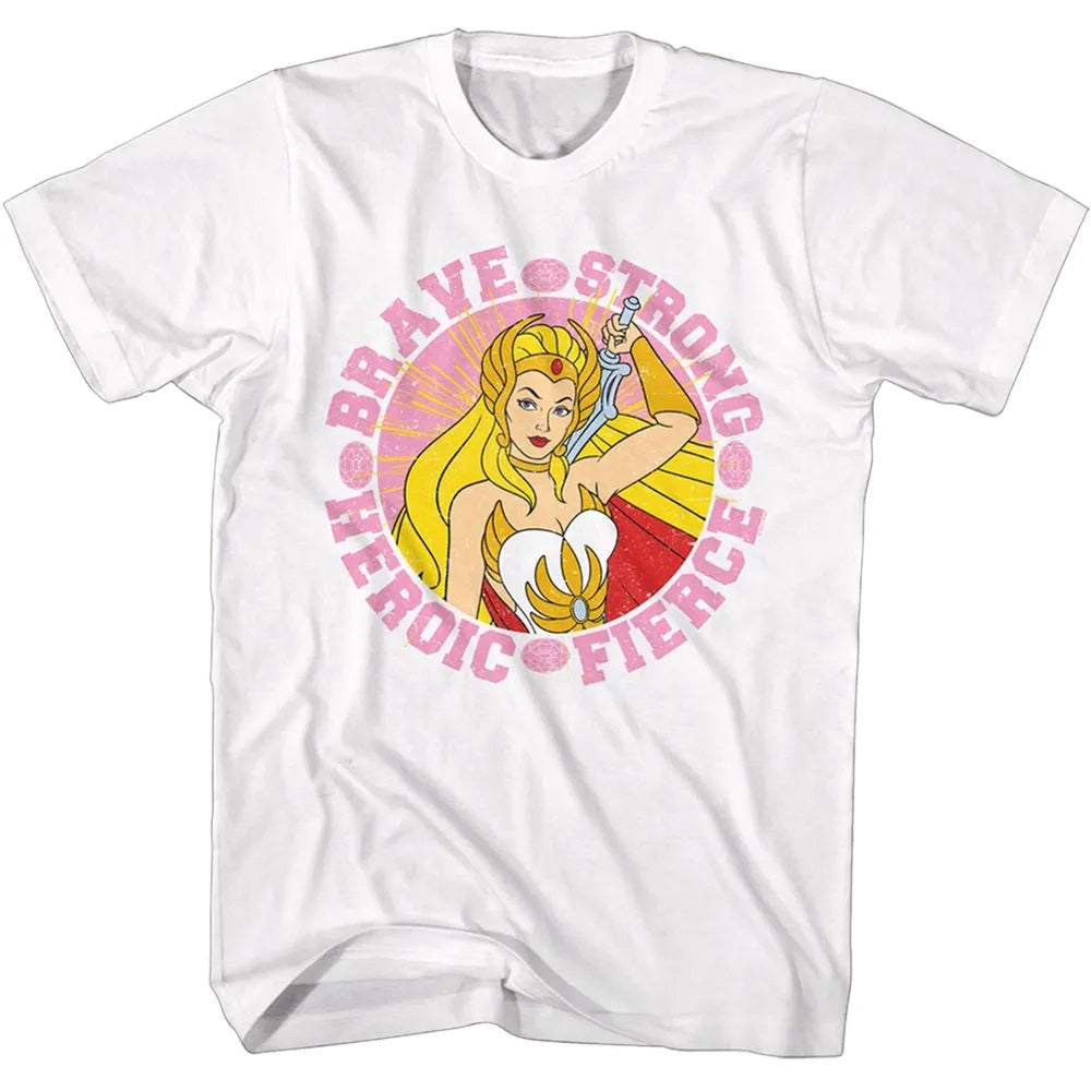 MASTERS OF THE UNIVERSE Famous T-Shirt, She Ra Brave And Strong