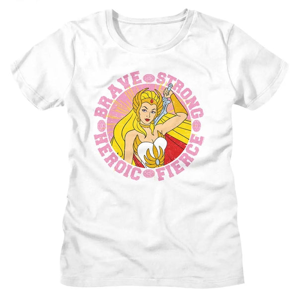 Women Exclusive MASTERS OF THE UNIVERSE T-Shirt, She Ra Brave And Strong
