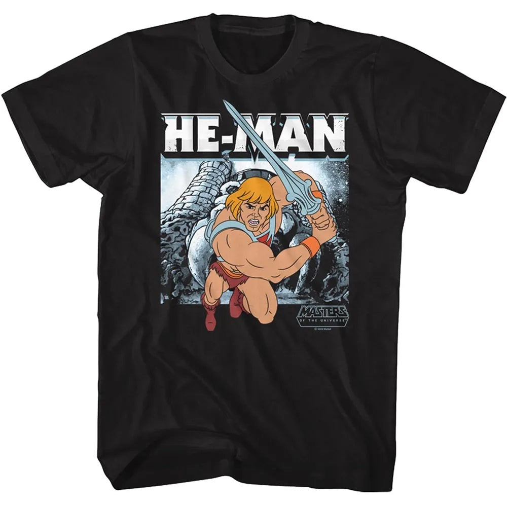 MASTERS OF THE UNIVERSE Famous T-Shirt, He Man Charging