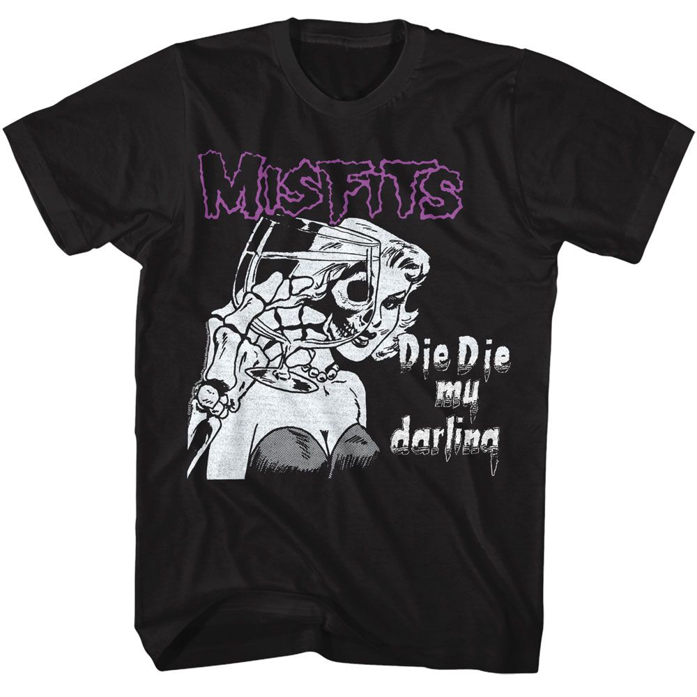 MISFITS Eye-Catching T-Shirt, Die Die My Darling