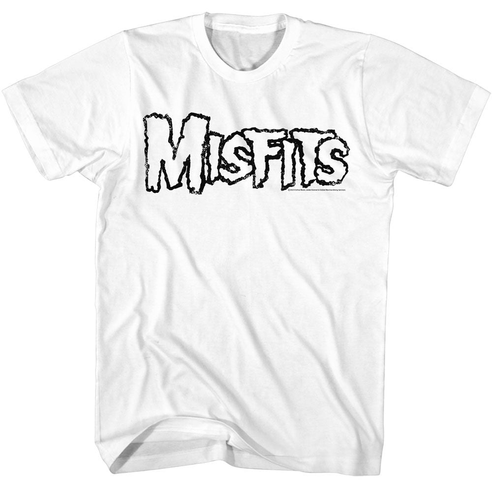 MISFITS Eye-Catching T-Shirt, Logo Outline