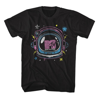 MTV Eye-Catching T-Shirt, Space Helmet