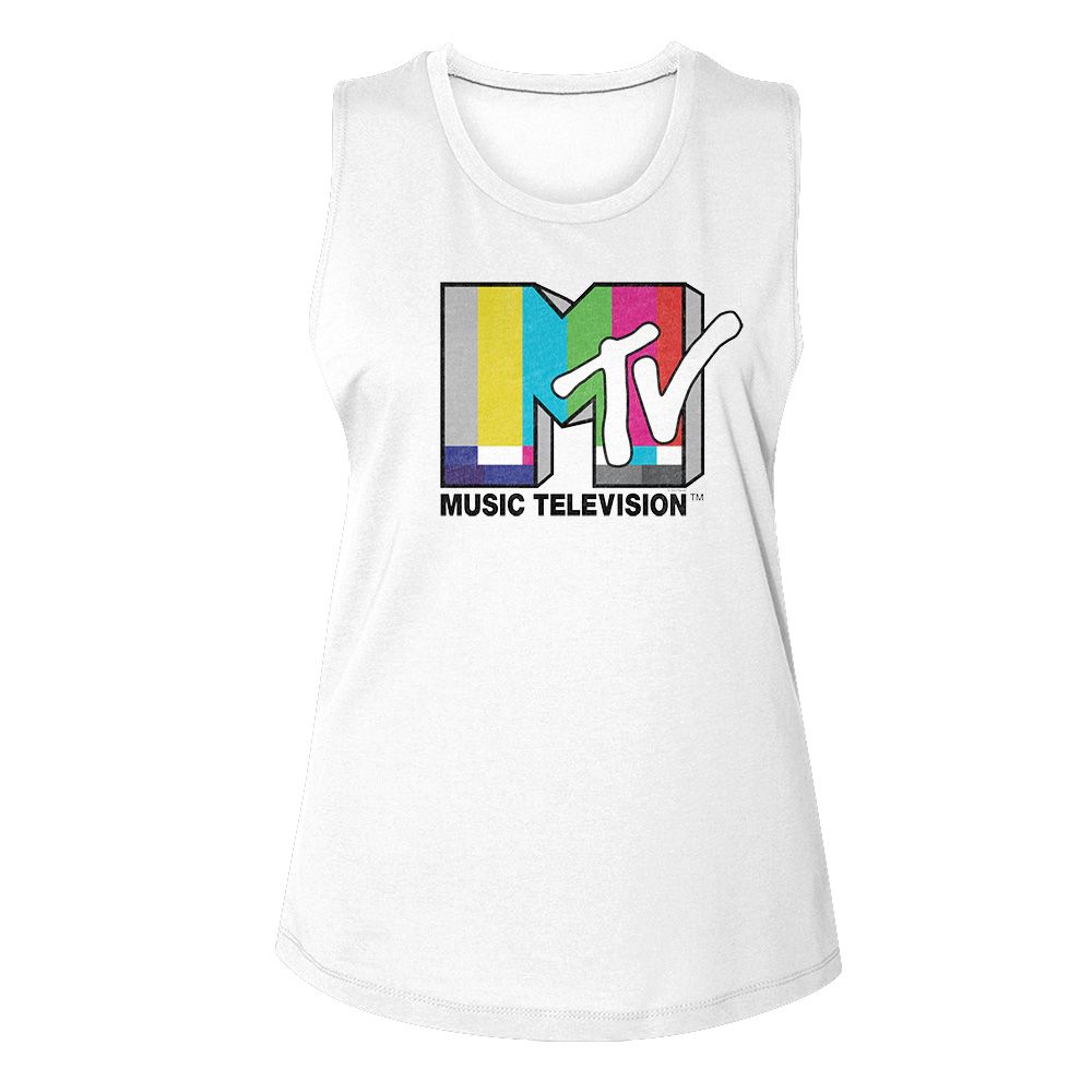 MTV Eye-Catching Tank Top, Test Card Logo