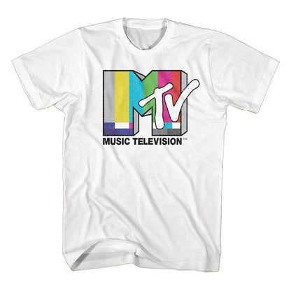 MTV Eye-Catching T-Shirt, Test Card Logo