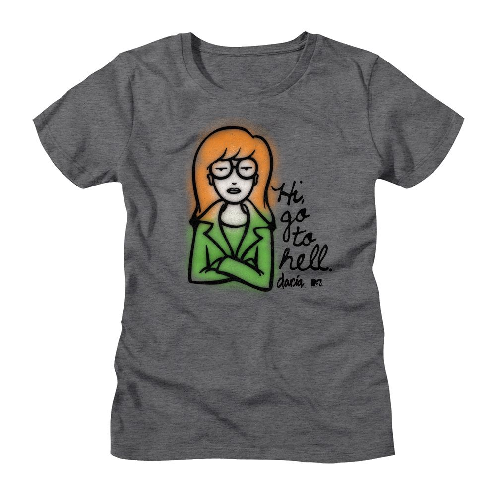 Women Exclusive MTV Eye-Catching T-Shirt, Hi Go To