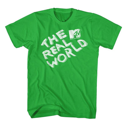 MTV Eye-Catching T-Shirt, The Real World Logo