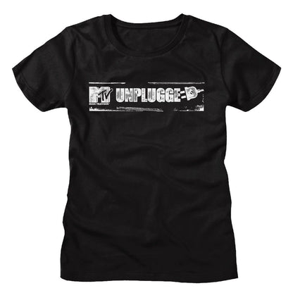 Women Exclusive MTV Eye-Catching T-Shirt, Unplugged