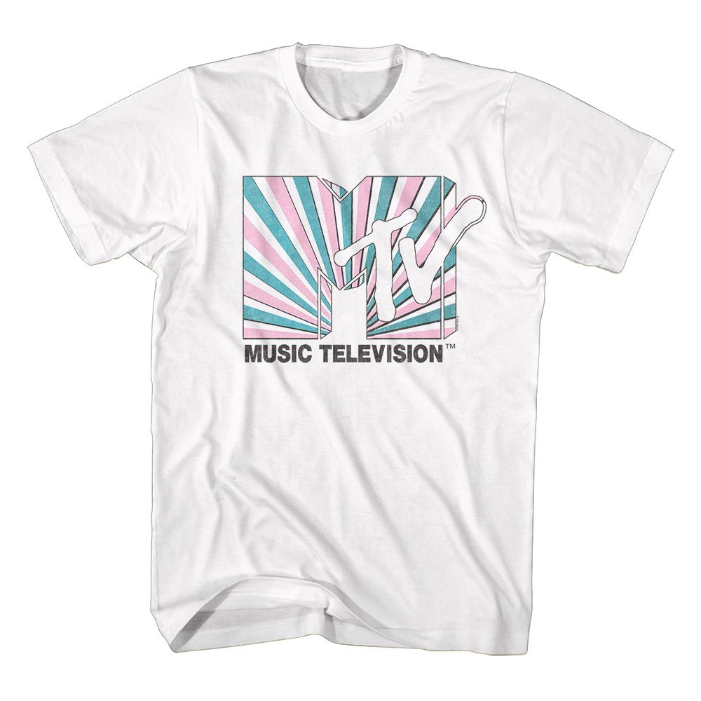 MTV Eye-Catching T-Shirt, Stripes