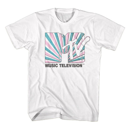 MTV Eye-Catching T-Shirt, Stripes