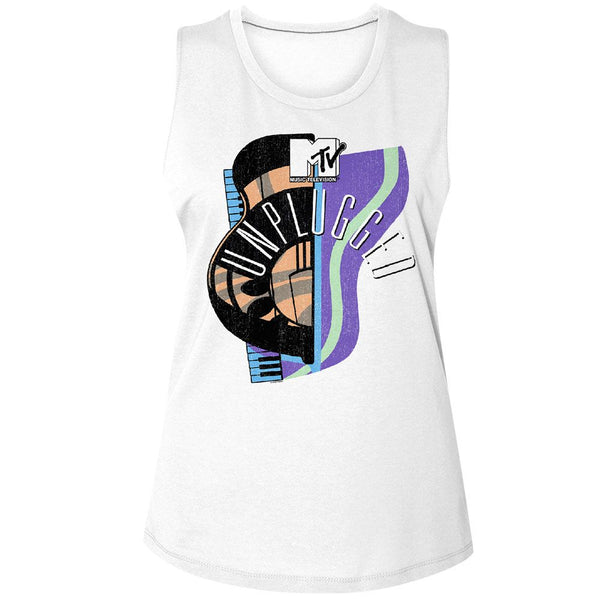 MTV Muscle Tank for Ladies, MTV Guitar Hot Piano
