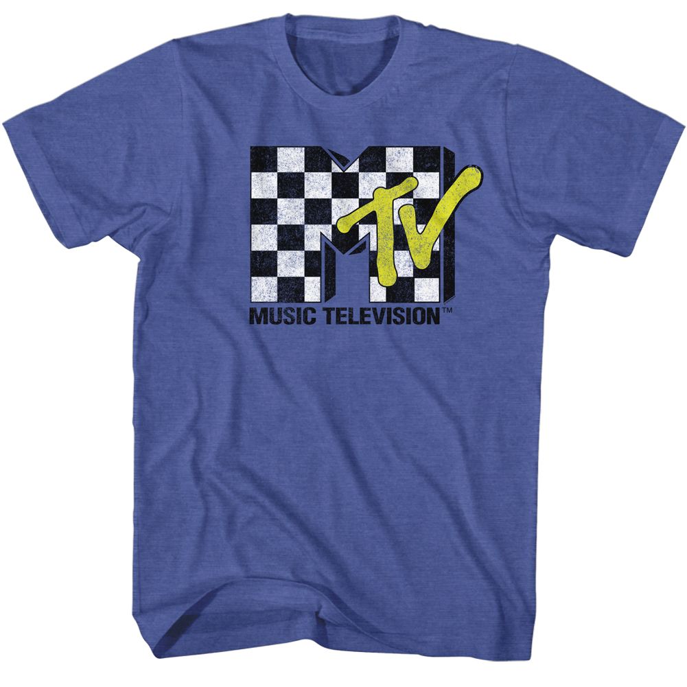 MTV Eye-Catching T-Shirt, Checkered