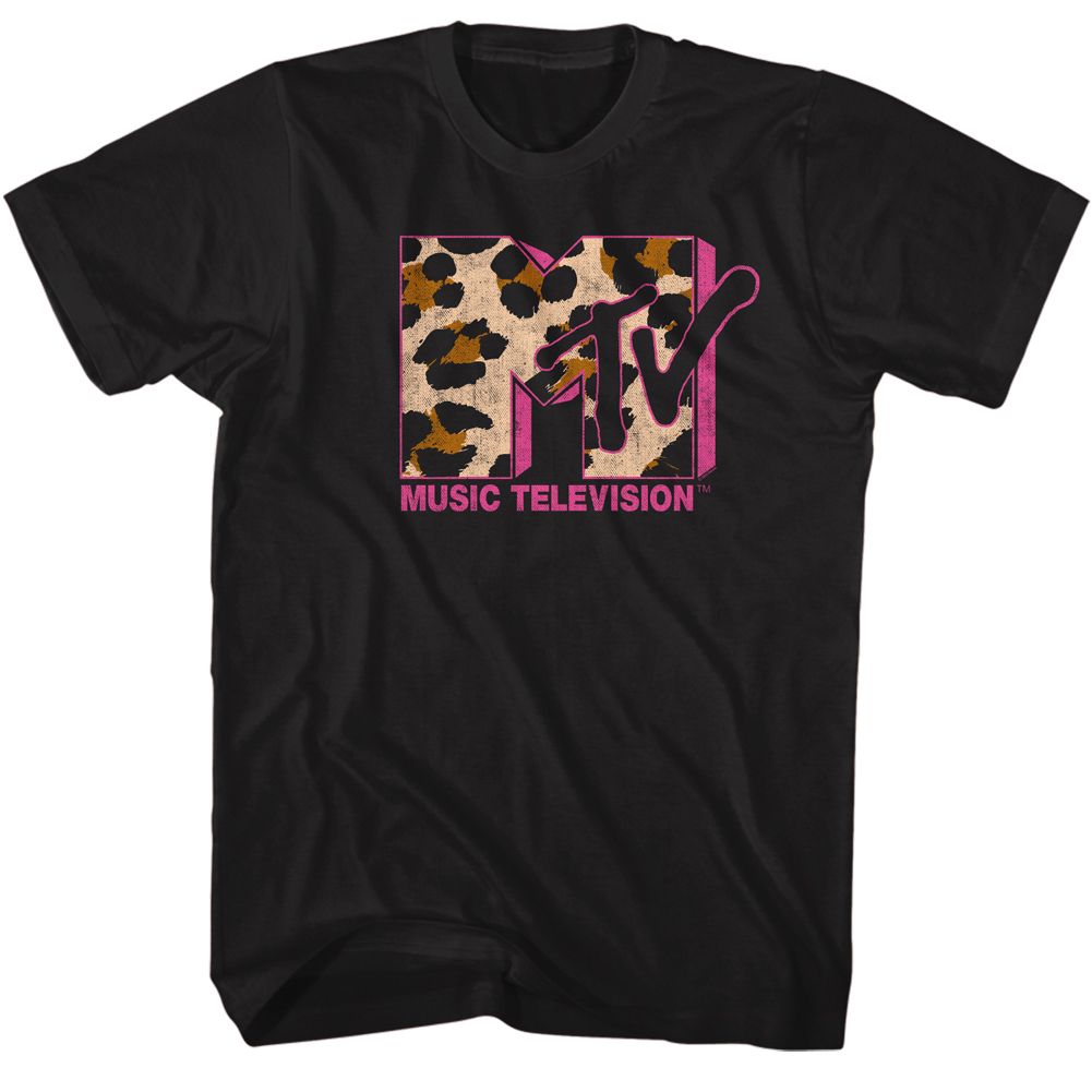 MTV Eye-Catching T-Shirt, Leopard