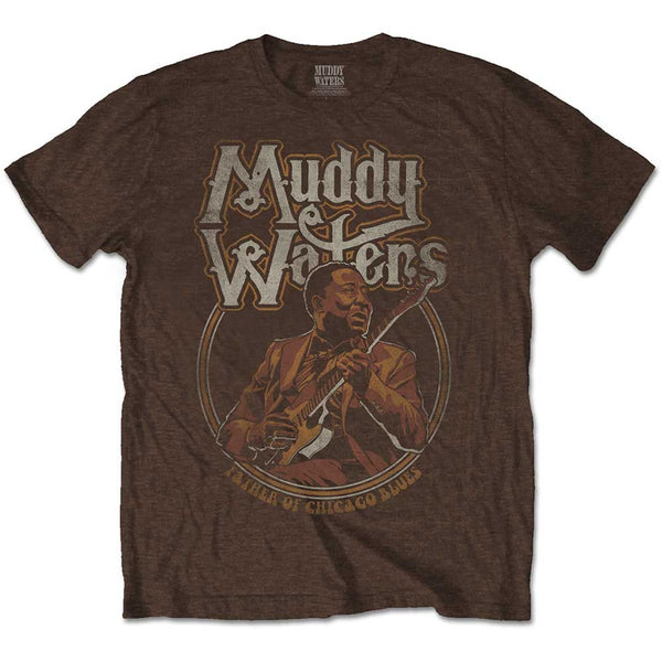 MUDDY WATERS Attractive T-Shirt, Father Of Chicago Blues