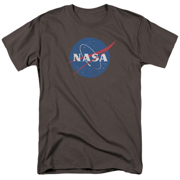 NASA Bold T-Shirt, Meatball Logo Distressed
