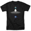 NASA Bold T-Shirt, Moon Landing Simple