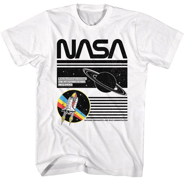 NASA Bold T-Shirt, Saturn