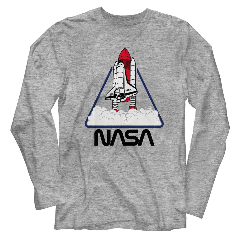 NASA Long Sleeve T-Shirt, Triangle