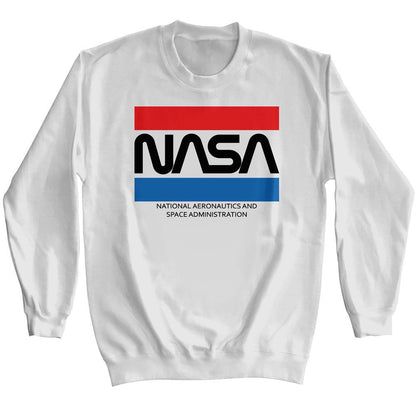 Premium NASA Sweatshirt, Stripes