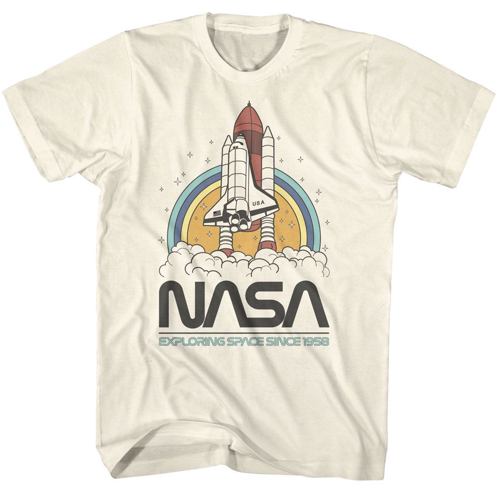 NASA Eye-Catching T-Shirt, Exploring Space Circles