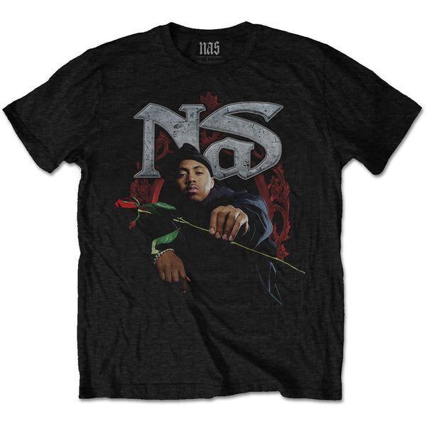 NAS Attractive T-Shirt, Red Rose