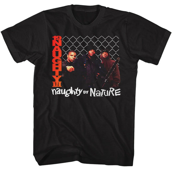 NAUGHTY BY NATURE Eye-Catching T-Shirt, Chainlink