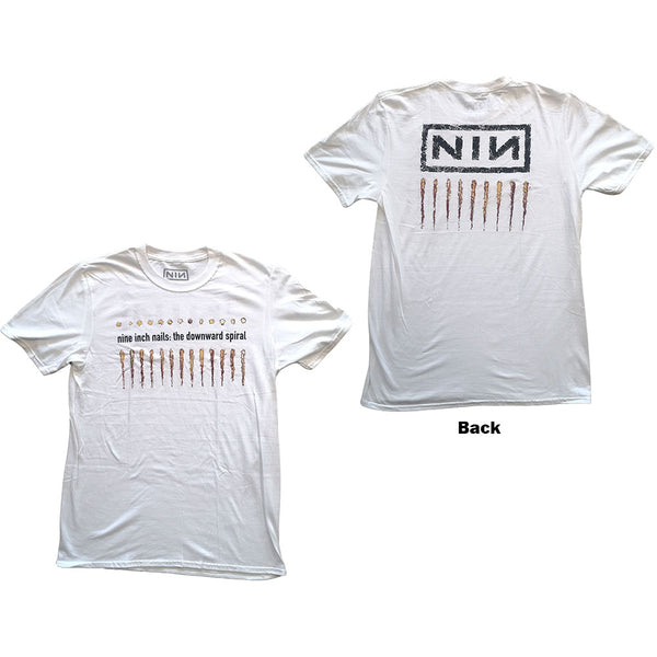 NINE INCH NAILS Attractive T-Shirt, Downward Spiral