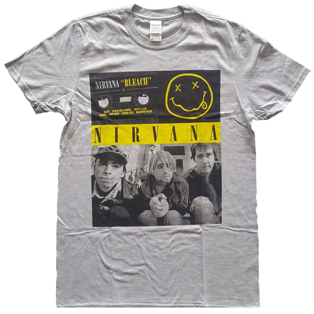 NIRVANA Attractive T-Shirt, Bleach Cassettes