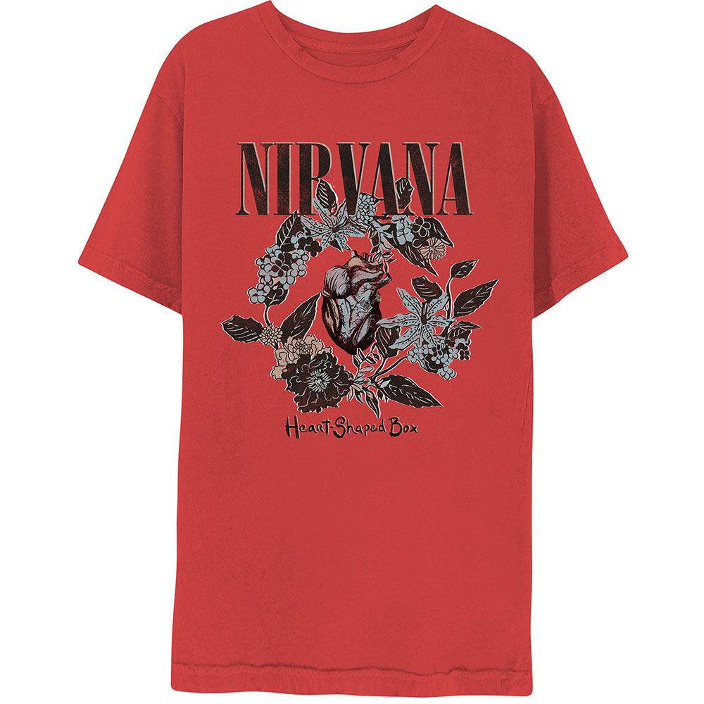 NIRVANA Attractive T-Shirt, Heart-shaped Box