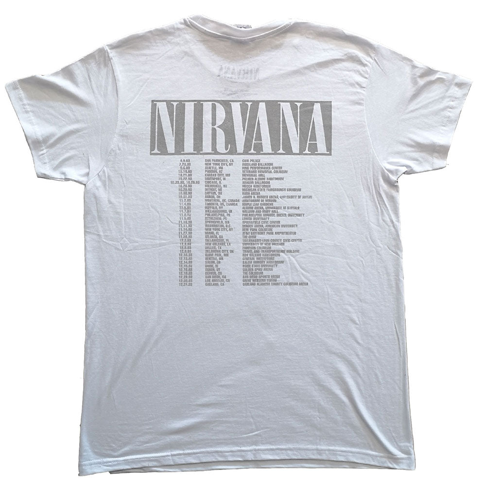 NIRVANA Attractive T-Shirl, In Utero Tour