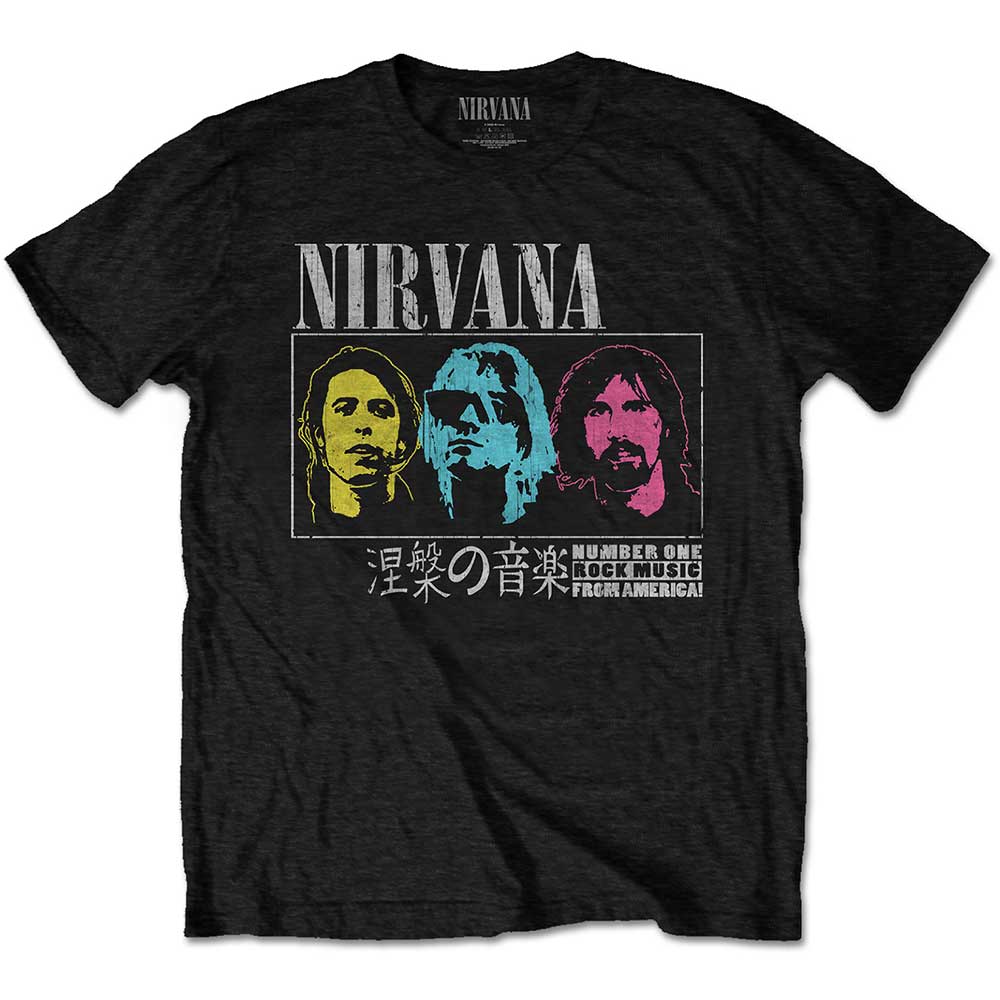 NIRVANA Attractive T-Shirt, Japan!