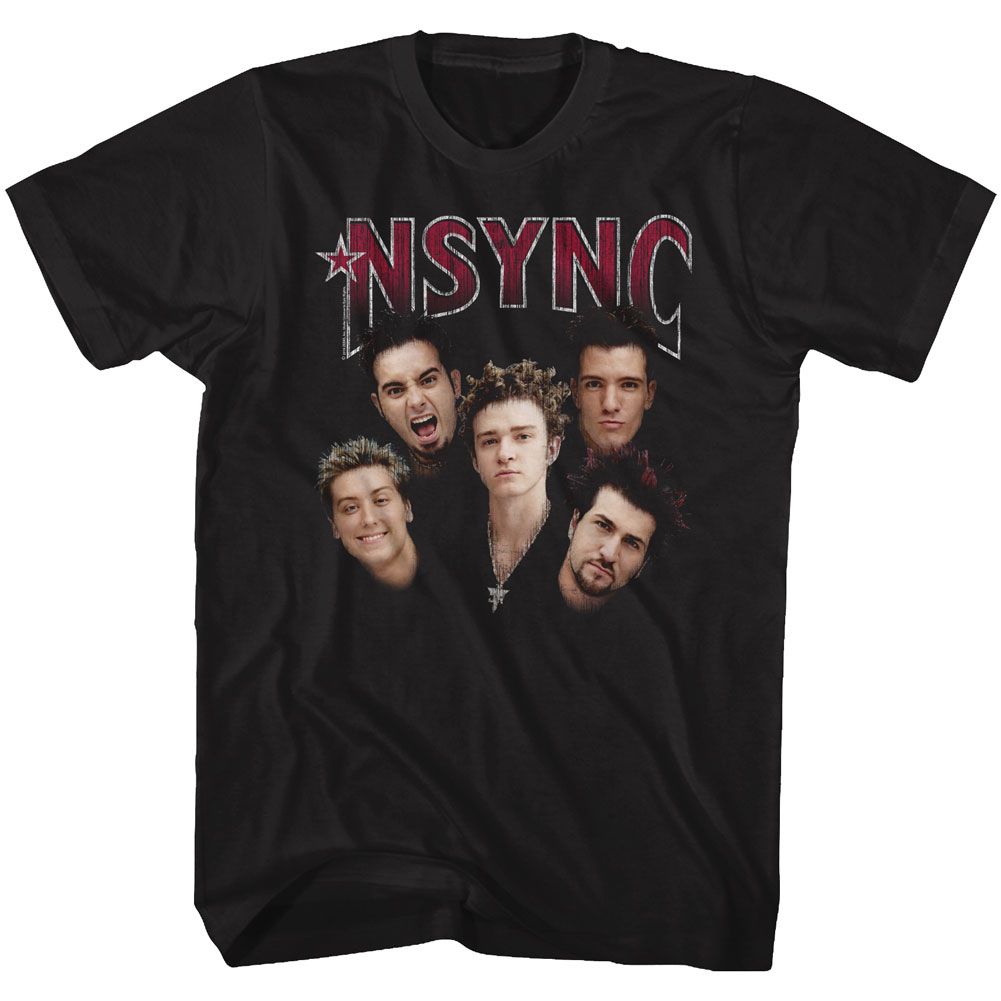 NSYNC Eye-Catching T-Shirt, Band Shot