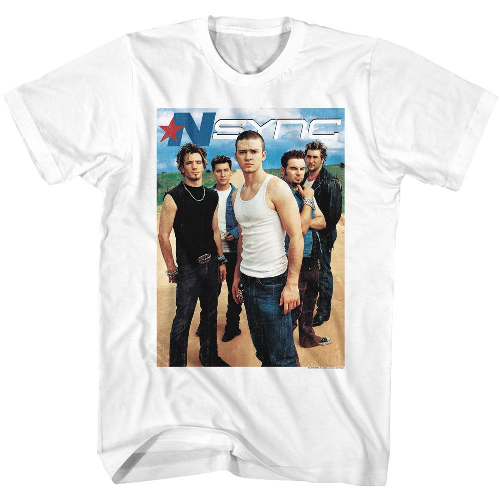 NSYNC Eye-Catching T-Shirt, Group Pose